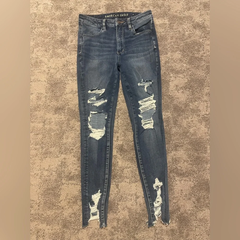 American Eagle super hi-rise jegging size (6) - Picture 2 of 2